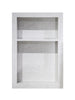 Bathroom Shower Shampoo Quartz Niche with Shelf - D