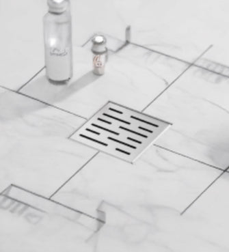 Linear Drain 6x6" Grid