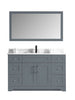 Framed Mirror, Grey