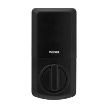 Weiser Smartcode Deadbolt Contemporary Touchpad in Black