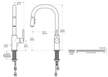 Pfister Zanna Kitchen Pulldown Faucet