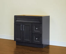 42" Solid Wood Vanity in Dark Grey Shaker