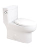 Plaza A003S 1pc Skirted Single Flush Toilet
