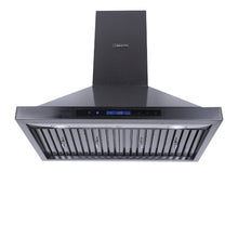 Vesta Frankfurt 900CFM Black Stainless Steel Wall Mount
