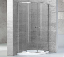 Elisse 36" Double Door Shower Enclosure + Base