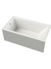 Mirolin Adora Acrylic Skirted Bath Tub White