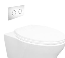 Somerton Invisi Dual-flush Wall Hung Toilet