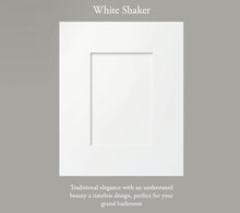 30″ Solid Wood Vanity in White Shaker
