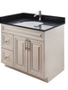36″ Solid Wood Vanity in Ivory