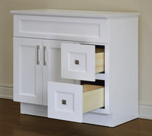 36″ Solid Wood Vanity in White Shaker