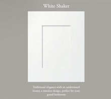 36″ Solid Wood Vanity in White Shaker