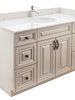 60″ Solid Wood Vanity in Ivory