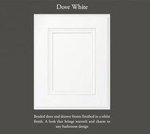 60″ Solid Wood Vanity in Dove White