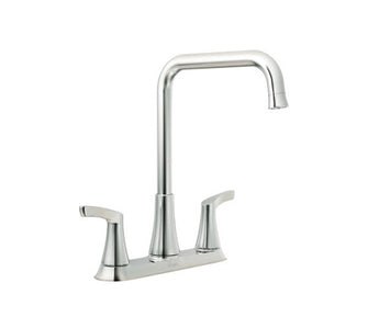 Moen Danika Two-Handle High Arc Kitchen Faucet, Chrome