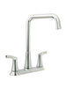 Moen Danika Two-Handle High Arc Kitchen Faucet, Chrome