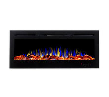 Flamehaus® Electric LED Fireplace Insert - 45"- Black