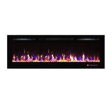 Flamehaus® Electric LED Fireplace Insert - 65"- Black