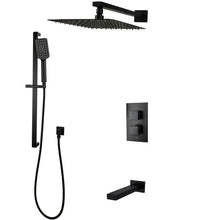 Aqua Shower Set – Black