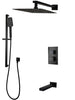 Aqua Shower Set – Black