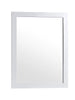 Bathroom Wall Mirror - White Frame