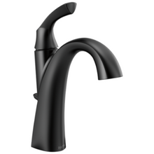 Delta Sandover Single Handle Bathroom Faucet In Matte Black